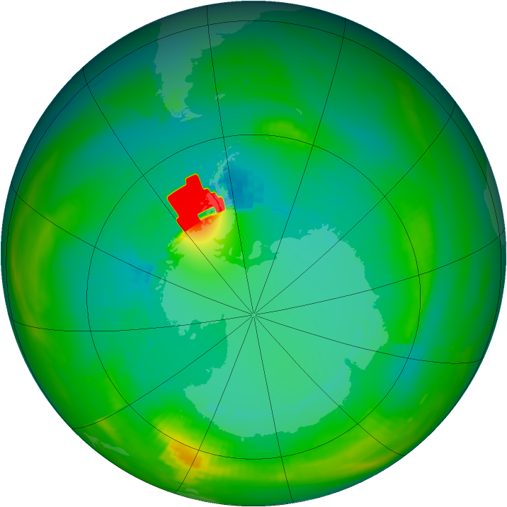 Ozone Map 1979-08-22